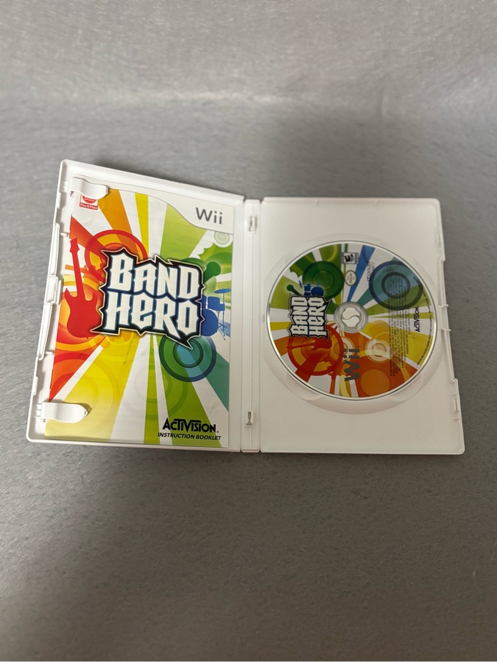 Band Hero (Wii) Video Game-2008 Great Condition